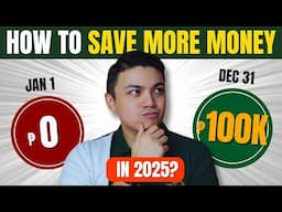 How to SAVE MORE MONEY in 2025?