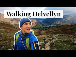 Walking Helvellyn Vie Striding Edge & Swirral Edge In Terrible Weather, a Strenuous Hiking Route