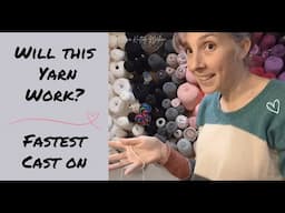 How NOT to use a cast on comb | Thread your Knitting Machine | Yarn questions