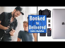 Perfect Photography Workflow - BOOKING to DELIVERY