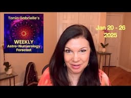 [January 20 - 26] WEEKLY Astrology Numerology Forecast *Sun Conjunct Pluto in Aquarius!*