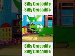 Silly Crocodile Kids Shorts - Super Silly