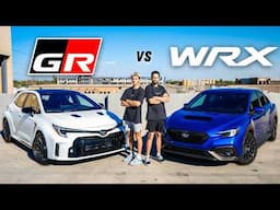 GR Corolla vs. WRX: Buying both and putting them head to head!