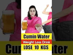 Top Nutritionist Reveals Jeera Water Secrets for WEIGHT LOSS #weightloss #ytshorts