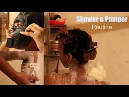 NightTime Shower/Pamper Routine | Skin Care, Soft Feet and Exfoliating