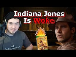 SyntheticMan HATES The Indiana Jones Game Because It's Woke I Guess.....