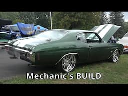 1970 Chevy Chevelle SS - How Does a Mechanic Build Out his Muscle Car - Dellwood Car Show