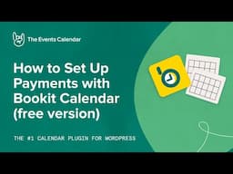 How to set up payments with Bookit Calendar (free version)