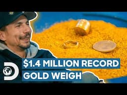 $1.4 Million Gold Weigh After Parker Installs New Wash Plant | Gold Rush