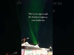 This is your sign to add the Northern Lights to your bucket list