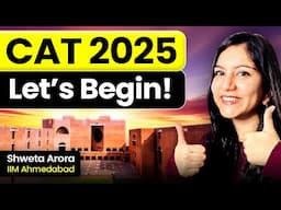 How to Start CAT 2025 Preparation ➤ COMPLETE 1-Year Roadmap for Beginners 📚