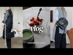 Minimalist Vlog #1 {mudroom update, new shoes, minimalist outfits, mini thrift haul, vulnerability}