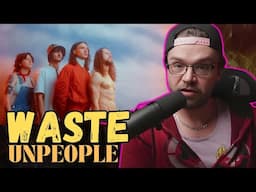 UNPEOPLE - WASTE (Official Music Video) | REACTION