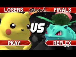 Riptide 2024 Losers Finals - pkay (Pika) vs TheReflexWonder (Pokemon Trainer) - Smash Brawl