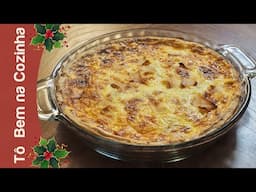 QUICHE perfeita para o NATAL - Receita de quiche de peito de peru (Episódio #249)