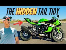 ZX6R New Rage Cycles Tail Tidy Fender Eliminator Install (2019+)