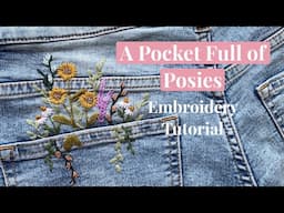 Embroidered Clothing: A Pocket Full of Posies