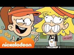 Lori Works for Luan at a Coffee Shop?! ☕️ | The Loud House | Nickelodeon UK