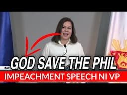 KALMADONG MENSAHE NI VP SARAH SA IMPEACHMENT NA INIHAIN NG KONGRESO