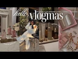 VLOGMAS 03: Perfume Event + GRWM + Advent Calendars + Unboxing PR + Giveaway boxes + more | iDESIGN8