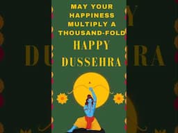 Happy Dussehra | Best Dussehra Greetings Messages Wishes WhatsApp Status #dussehra