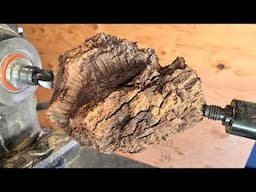 Wood Turning a Manzanita Burl