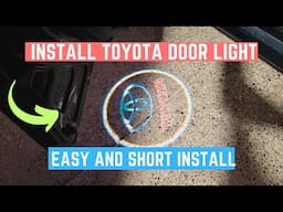 Toyota Door Puddle Lights: A Must-Have Upgrade