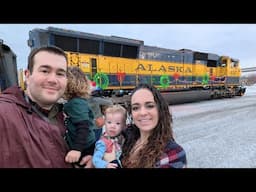 Riding the Alaskan Railroad From Anchorage | Holiday Train Ride Experience