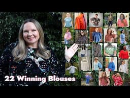 #SewAprilBlouse23 - 22 Inspiring Winning Blouses