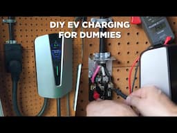 Home EV Charging For Dummies! ⚡240V & Double Pole Breakers  6/3 NM-B & 15-50R Receptacle Explained