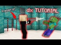 Detect HEADSHOTS, Make LASER GATES - Precise Hitbox Detection || Minecraft Datapack Tutorial