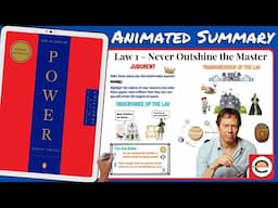 The 48 Laws of Power, by Robert Greene (Law 1) - Animated Book Summary