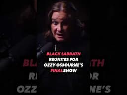 Ozzy Osbourne’s FINAL SHOW #ozzyosbourne #blacksabbath #metal #rock