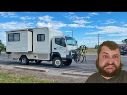 My Home on Wheels BROKE DOWN! Mitsubishi Fuso Truck Camper