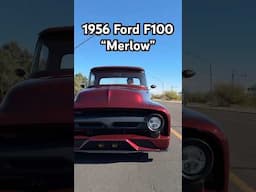 This 1956 has plenty of body and a smooth finish. #whipplesupercharger #coyoteswap #fordf100 #f100