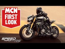 2025 Triumph Speed Triple 1200 RS first look | More power and electronic Öhlins | MCN