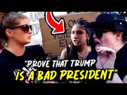 “Anti-Trump” Protesters Have LIB MELTDOWN After Asked SIMPLE Question…