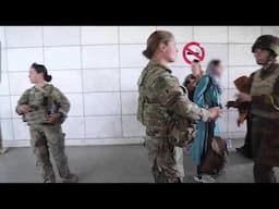 Paratroopers In Afghanistan Carryout Evacuation In Kabul