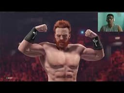 WWE Sheamus vs Bronson Reed Match Gameplay with Facecam - WWE 2K24