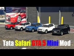 Tata Safari 2024 GTA 5 Mini Mod