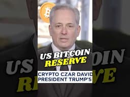 🚨CRYPTO CZAR DAVID SACKS ON PRESIDENT TRUMP'S CRYPTO AGENDA!