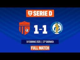 FULL MATCH | Ospitaletto vs Pro Palazzolo 1-1 | Serie D