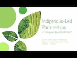 Indigenous-Led Partnerships