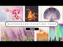 Watercolor Painting Tour 2024