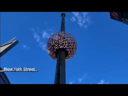 NYC Times Square New Year's Eve Ball Drop Test December 30 2024