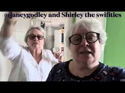 Me and shirley are the #swifties #taylorswift janeygodley.com