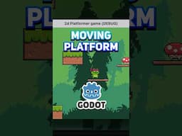 Add moving platforms to your #godot game #godottutorial #tutorial