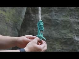 Learn to Fasten a Klemheist Knot