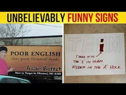 Unbelievably Funny Signs That Will Leave You Laughing Out Loud || Funny Daily