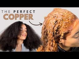 BEST Copper Hair Color... DON'T DO THIS AT HOME ft. The Curl Lounge